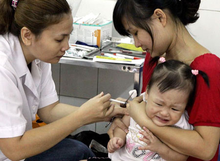 Gần 7 triệu trẻ được tiêm vaccine Sởi-Rubella